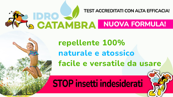 idrocatambra liquido repellente insetti